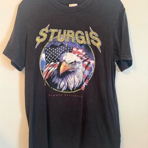 Cotton On Black Sturgis Graphic Tee